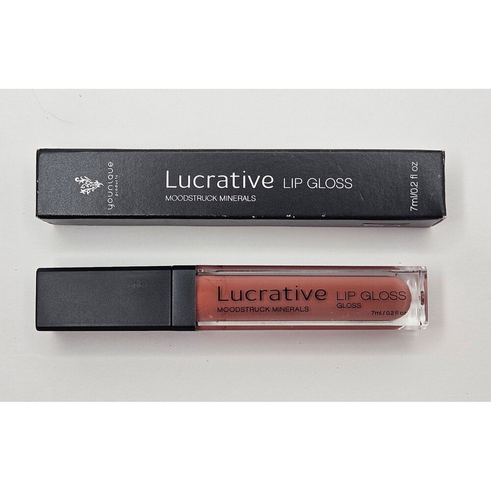 Younique Moodstruck Minerals Lucrative Lip Gloss Luxe New in Box